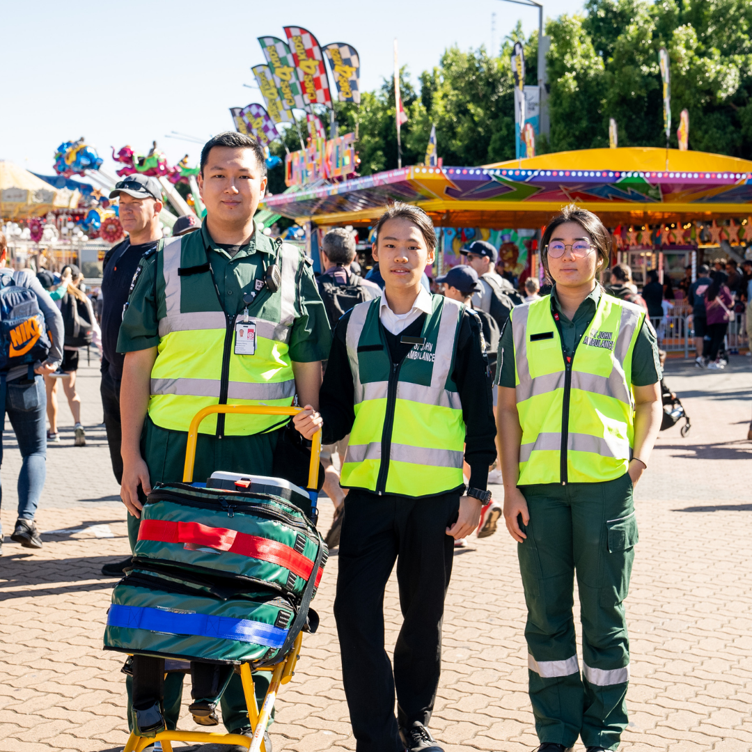 Stay safe at the Sydney Royal Easter Show with St John Ambulance NSW 
