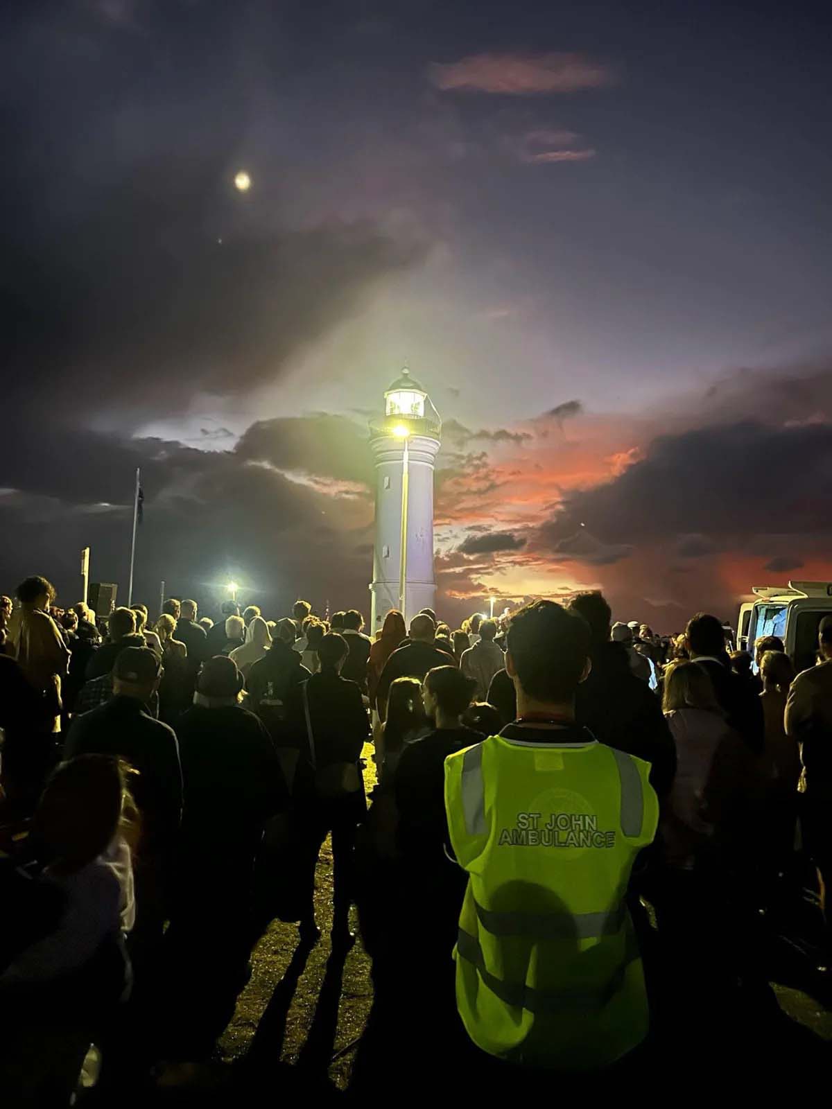 Kiama Combined Division at their local Dawn Service.