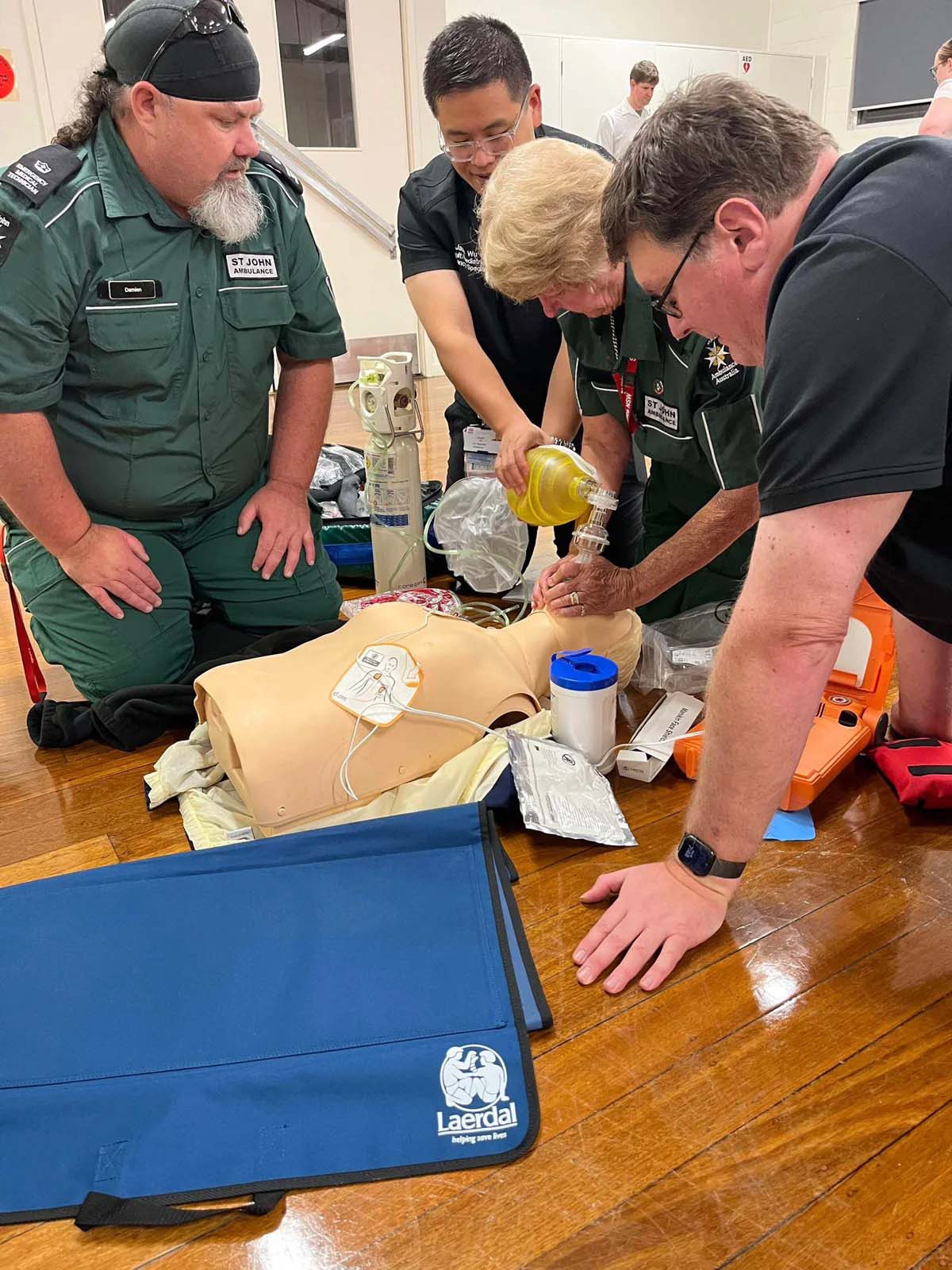 A pre hospital emergency CPD night (Lake Macquarie Combined Division).