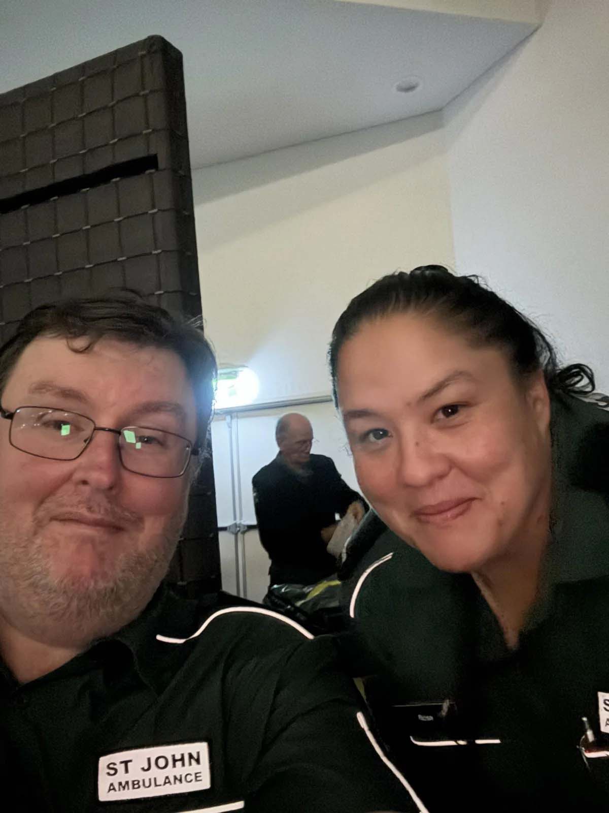 A birthday spent supporting communities affected by floods at the Forster Evacuation Centre.