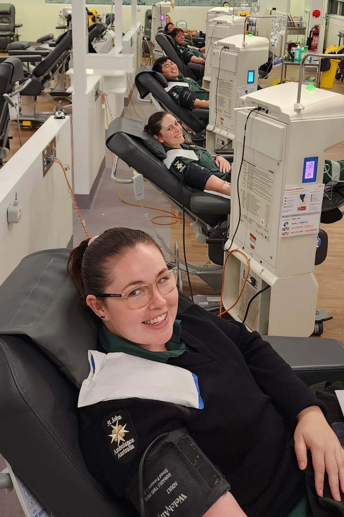 Blood loss... can be good when it's to donate! (Granville Division)