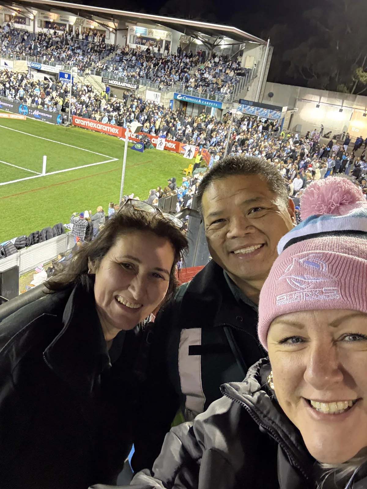 Volunteers from all around, serving in the Shire!