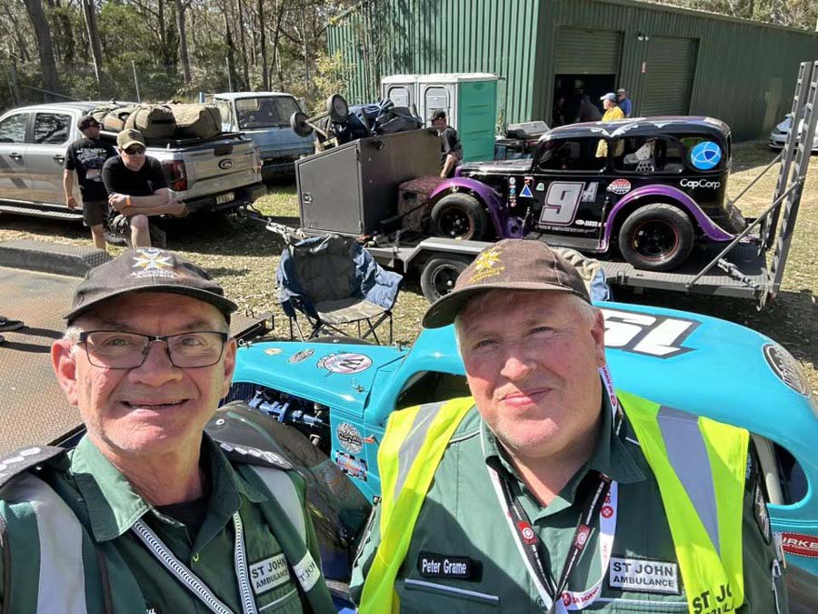 Queanbeyan Combined and Moruya Division at Speedway.