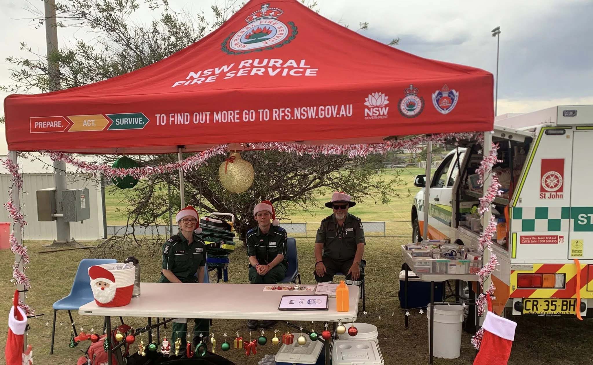 Wollongong Combined festivities at the Helensburgh Carols.